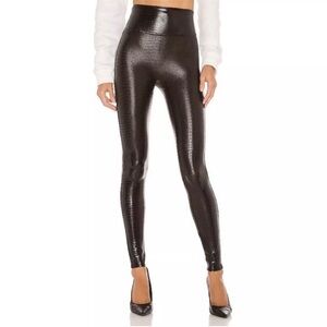 Spanx Faux Croc Leggings